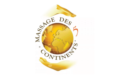 Logo massage des 5 continents